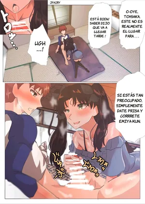 [Yanagie Terasu] Emiya-san no Harem Rakuen｜El Harem Paradisíaco de Emiya-san (Fate／stay night) [Spanish] [JFairy Traslate]