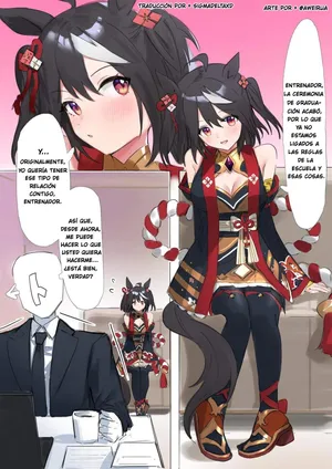 [Awei] Kitasan Umapyoi｜Kitasan Enamorada (Uma Musume Pretty Derby) [Spanish] [SigmaDeltaXD] [Decensored]