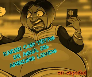 [AMEIZINGLEWDS] UNA KAREN CON TETAS DE AGUA(ESPAÑOL)