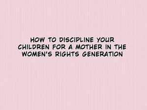 [Chijoku An] Jyo-ken Sedai no Mama no Tame no Kyoudai no Shitsuke Kata | How to Discipline Your Children for a Mother in the Women's Rights Generation [English] [tub]