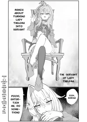 Manga about turning Lady Thelema into servant