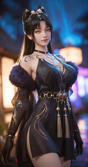 玉玲珑玄绶罗衣