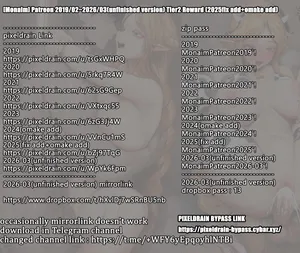 [Monaim] Patreon 2019/02~2026/03(unfinished version) Tier2 Reward (2025fix add+omake add)