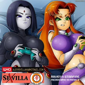 Raven X Starfire [Spanish] [Rewrite] [5eXv1LL4 - Mano Negra - KARAY]