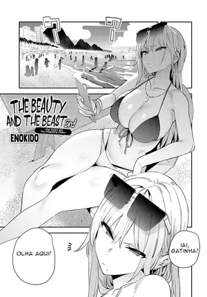 [Enokido] Bijyo to Yajyuu 3rd ~Gyaru to Kimoota~ [Portuguese] [Descensored]