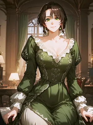 Mildred Vans From A Wicked Tale of Cinderella's Stepmom. Manhwa/webtoon ai generated