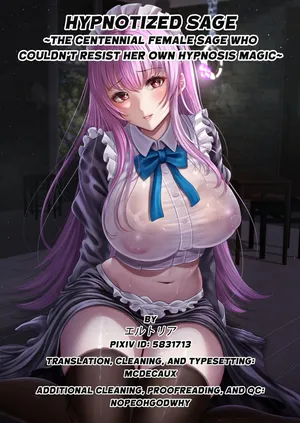 [Seika Kairaku Shoten (Eltoria, mkiBurger, norino)]  Hypnotized Sage ~The centennial female sage who couldn’t resist her own hypnosis magic~