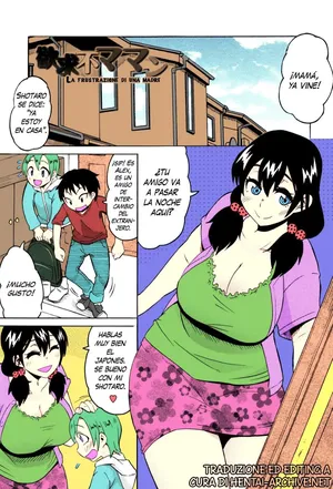 [Yuuki Ray] Yokkyuufu Maman｜Una Mami Frustrada (COMIC Masyo 2015-10) [Spanish] [Knk projects + All-Hentai] [Colorized] [Decensored]