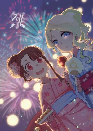 [crazycat47] Matsuri (Little Witch Academia) [AI번역]