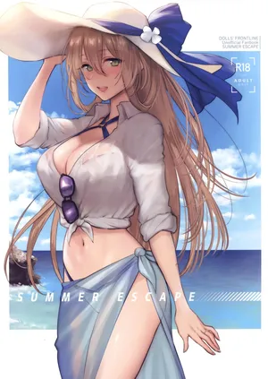 [Earthean (Syoukaki)] Summer Escape | летний побег (Girls' Frontline) [Russian] [h3ntquietplace] [Digital]