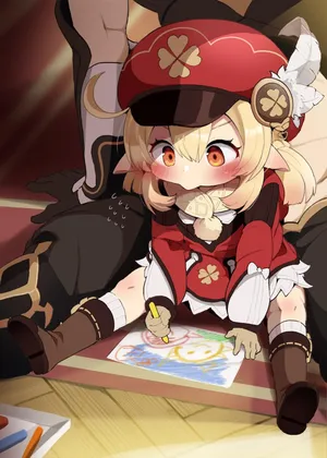 [DAGASI] Klee Hansei Mimamori Gakari (Genshin Impact) [Decensored]