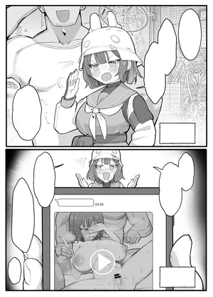 [Hakeashi] Saki ni Shiranaihito ni Daka Rete Kite Morau Yatsu (Zen 4p) (Blue Archive) [Textless]