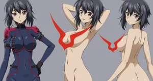 [Nanika Iru] アヤノの設定画っぽいの