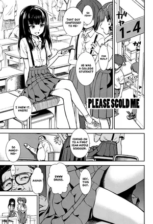 [Sabaku] Shikatte Kudasai - Please Scold Me (Onnanoko no Omocha) [English] [Nishimaru]