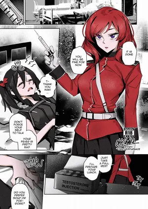 [ohkohaku] Gudako and Nightingale [NicoMaki] (Love Live!)