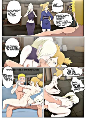 Naruto , timari and eno threesum