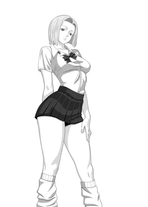 [Kawajaburi] Android 18 x Krillin (Dragon Ball Z)