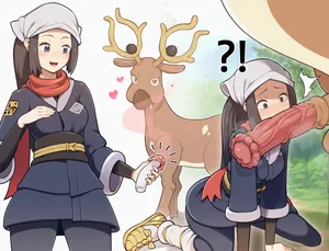 [everyday2] Akari, Wyrdeer (Pokémon)