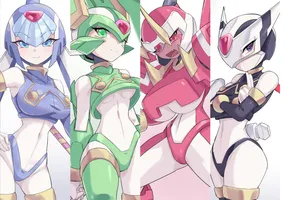 [zerokun135] Four Guardians (Mega Man Zero)