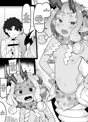 [Corundum] Ibuki Douji ga Reiki Sairin Sasete Moraenai Shin no Riyuu...... | A verdadeira razão pela qual Ibuki Douji não pode ter sua ascensão espiritual... (fate grand order) [Portuguese-BR]