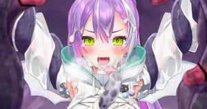 [福玉 死瘟(しおん)] Skeb 常闇トワ 触手絵