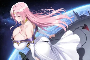 [きょこーの王国]民にバレてしまいますよ⋯♡ セフィ･ミカエラ･デビルーク ドレス＆踊り子衣装♥ ドレスと踊り子衣装でクソ◯キさんにヤられちゃう王女様（AI）