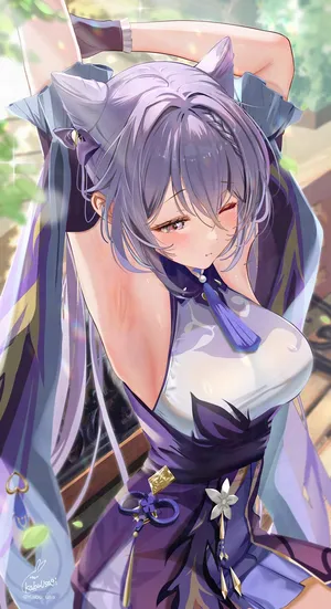 [Kabu Usagi] Massaji ga Hitsuyouna Koku Keqing-chan (Genshin Impact)