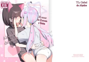 [Curry House (B8MEl)] Kazura y Reisa con chocolate alcohol y...  [spanish] (Blue Archive)