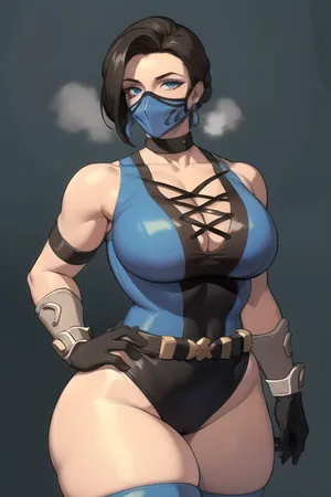 Kitana (Mortal Kombat) daidoujipv ai generated