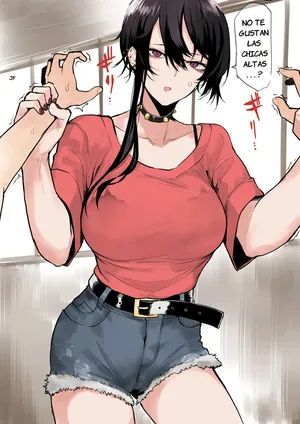 [Okyou] Omome no Tsuyoi Onee-san｜La Voluminosa y Fuerte Onee-san [Spanish] [JFairy Traslate] [Colorized]