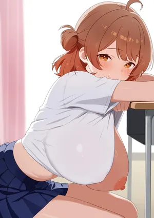 [小G] 隣の席の佑芽っぱい (学園アイドルマスター)