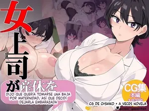 Onna Joushi ga Sankyuu o Totte Mitai to Iu node Boku ga Haramaseru Koto ni Narimashita (Spanish) MTL