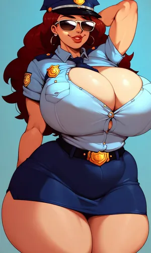 Officer Juggs daidoujipv ai generated