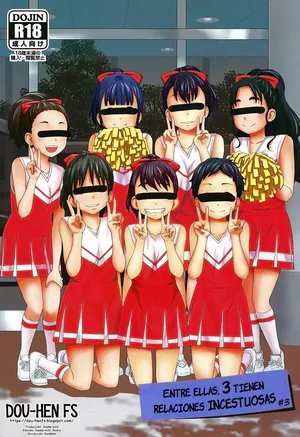 [Tsubaki Jushirou] Kono Naka ni Kinshin Soukan Shiteiru Musume ga 3-nin Imasu #3 | Entre ellas, 3 tienen relaciones incestuosas #3 [Spanish] [Dou-Hen FS]