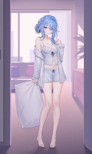 【Fanbox】云开明（R18）【Odette】奥黛塔睡衣（12P）