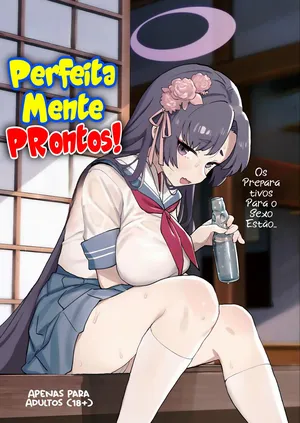 [Ballistic onahole (Б)] Sex no Junbi wa... Perfect ni Totonotte Orimasu no yo! | | Os preparativos para o sexo estão perfeitamente prontos! (Blue Archive) [Portuguese-BR]
