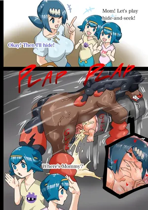 [Umamusuko] Lana's Mom's Hide and Seek (Pokémon) [English, Japanese]