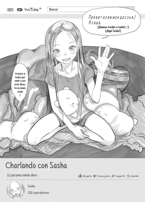 [Rinjuu Circus (Haguhagu)] Sasha-chan no YooTube Channel | El Canal de YooTube de Sasha-chan [Spanish] [Hs enfermos]