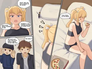 [Parins] Watch as your friend is digested along with the pizza