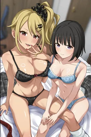 Ore no osananajimi ga hade na gyaru ni seitenkan shite, seiso na kouhai made nyotaika shite haaremu ni natte shimatta...