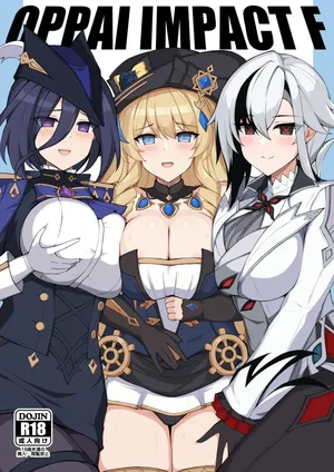 [Kyojinkou (Toyo)]  OPPAI IMPACT F (Genshin Impact) [Digital] [English] {Doujins.com}