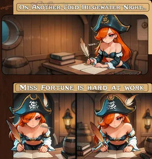 A Miraculous Miss Fortune [AI Generated]