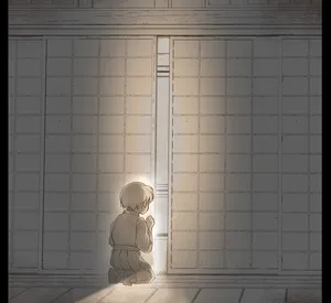 [鉱油] 儀式を覗く少年