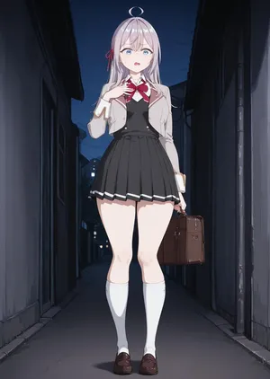 nyushi  mtoriginal  [AI GENERATED]  [PIXIV]  (Booth) ——アー〇ャ-Alya-[Alya Sometimes Hides Her Feelings in Russian]