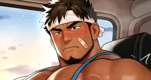 [Yuatari] After finishing farm work, inside the mini-truck