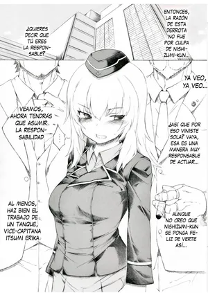 [Itano Chiharu] Erika-sama no Shinpaigoto - Las preocupaciones de Erika-sama (Girls und Panzer) [Español] [Traducciones necesarias]