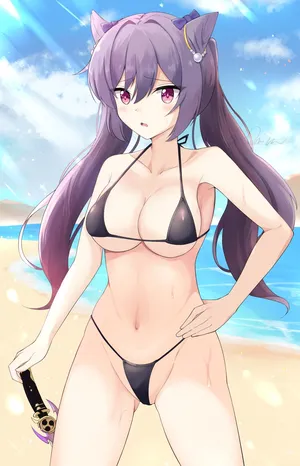 [Ray=Oriha] Micro bkini keqing (Genshin impact)