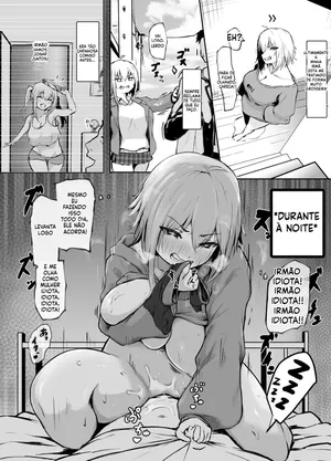 [Punching Namatamago] Dekkai Imouto wa Itsumo Okotteru [Portuguese-BR]