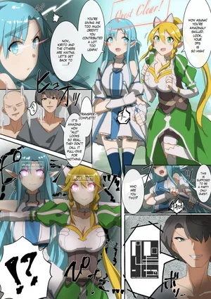 [Hyoui Lover (Rim)] SAO Asuna & Leafa Body Jack [English]