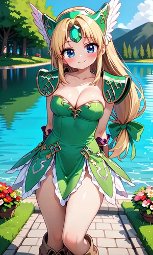 Riesz (Trials of Mana) [AI Generated]